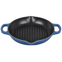 Le Creuset Signature 9.75″ Deep Round Grill Pan - Discover Gourmet