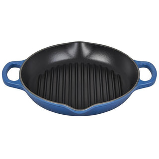 Le Creuset Signature 9.75″ Deep Round Grill Pan - Discover Gourmet