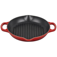 Le Creuset Signature 9.75″ Deep Round Grill Pan - Discover Gourmet