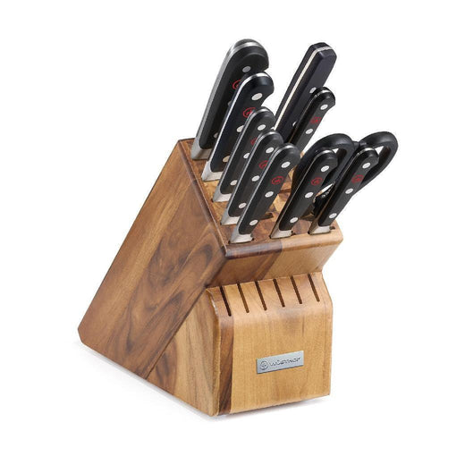Wusthof Classic 11-piece Knife Block Set - Acacia - Discover Gourmet