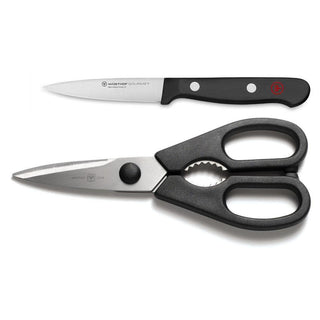 Wusthof Gourmet 2-Piece Paring Knife and Shears