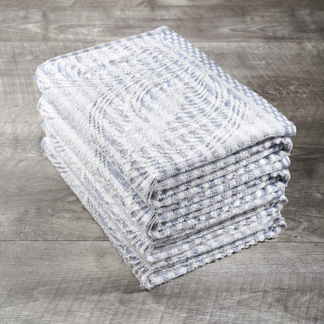 Delilah Home Sea Pines Kitchen Towels – Super Soft and Comfy Kitchen Cloth  Napkins Made from Organic Cotton Material for Drying, Wiping, or Cleaning –