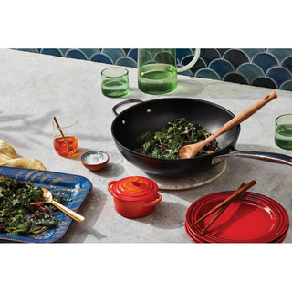 Le Creuset Toughened Nonstick PRO Fry Pan with Glass Lid, 12 Inch - New