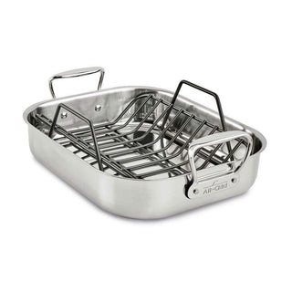 All-Clad Large Roasting Pan with Rack - Discover Gourmet