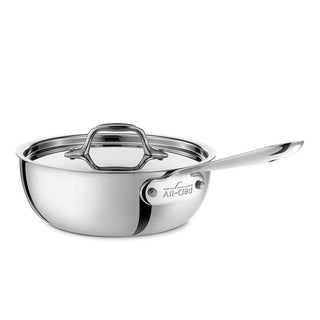 All-Clad Stainless Saucier Pan - Discover Gourmet