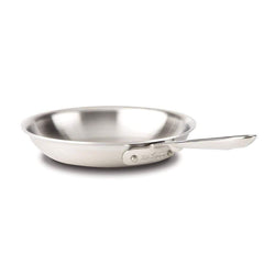 All-Clad+d5+Brushed+Stainless+Fry+Pan+-+Discover+Gourmet