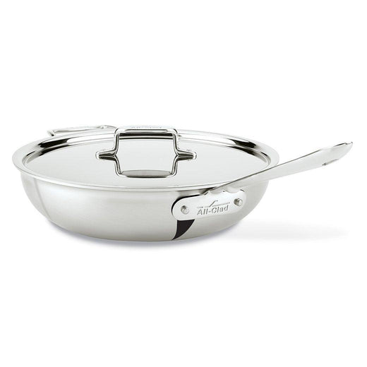 All-Clad D5 Brushed Stainless Steel 4qt. Weeknight Pan - Discover Gourmet
