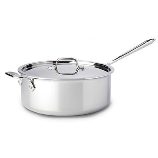 All-Clad Stainless 6 qt Deep Saute Pan - Discover Gourmet
