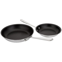 All-Clad+Stainless+Nonstick+Fry+Pan+Set+-+Discover+Gourmet