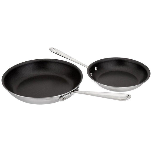 All-Clad Stainless Nonstick Fry Pan Set - Discover Gourmet