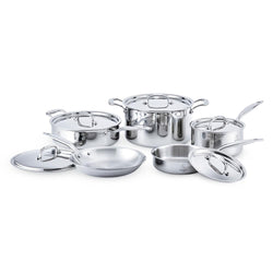 Heritage+Steel+5-ply+Stainless+Core+Cookware+Set+-+10-Piece+-+Discover+Gourmet
