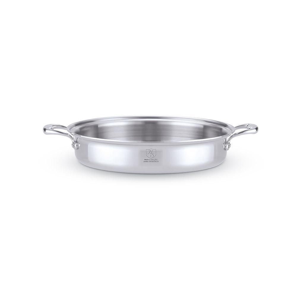 Hammer Stahl Heritage Steel Multi-Ply 8 Quart Family Saute Pan