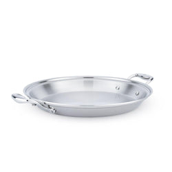 Heritage+Steel+5-ply+Stainless+13.5%E2%80%B3+Paella+Pan+-+Discover+Gourmet