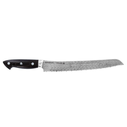 KRAMER by ZWILLING Damascus Stainless Bread Knife - 9″ - Discover Gourmet