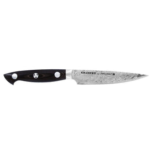 KRAMER by ZWILLING Damascus Stainless Utility Knife - 5″ - Discover Gourmet
