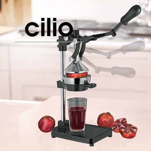Cilio All-Purpose Commercial Grade Manual Pomegranate, Citrus Juicer, Extractor, and Juice Press