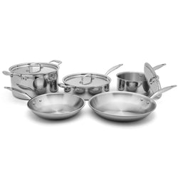 Heritage+Steel+5-ply+Stainless+Core+Set+-+8+Piece+-+Discover+Gourmet