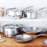 Heritage Steel 5-ply Stainless Core Set - 8 Piece - Discover Gourmet