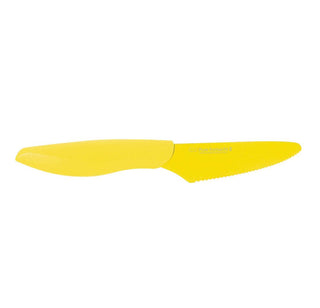 Kai Pure Komachi 2 Citrus 4″ w/Sheath (Yellow) - Discover Gourmet