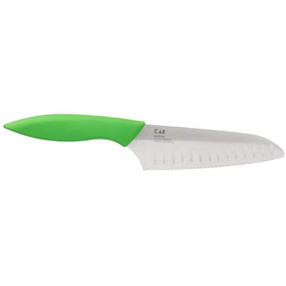 Kai My First Knife 5.25″ w/ Sheath (Green) - Discover Gourmet