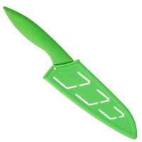 Kai My First Knife 5.25″ w/ Sheath (Green) - Discover Gourmet