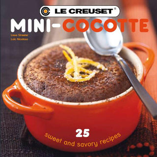 Le Creuset Set of 4 Cocottes w/ Mini-Cocotte Cookbook