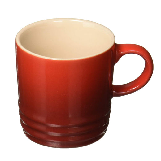 Le Creuset Stoneware Espresso Mug, 3 oz. - Cerise | Discover Gourmet