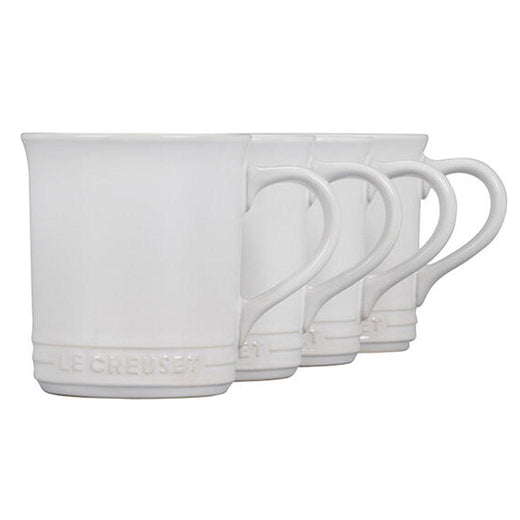 Le Creuset Stoneware Set of 4 (14 oz.) Mugs - Discover Gourmet