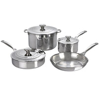 Le Creuset 7 Piece Stainless Steel Set - Discover Gourmet