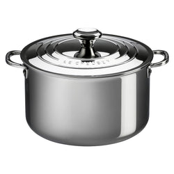 Le+Creuset+Stainless+Steel+7+qt.+Stockpot+with+Lid+-+Discover+Gourmet