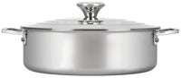 Le Creuset 4.5 qt. Stainless Steel Rondeau - Discover Gourmet