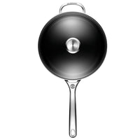 Le Creuset Toughened Nonstick PRO 4-1/4 qt. Saute Pan with Helper Handle & Glass Lid - Discover Gourmet