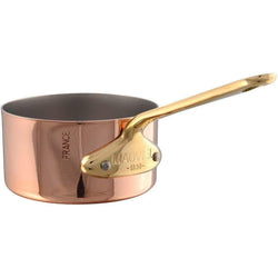 Mauviel+M%27Heritage+Mini+Copper+Small+Saucepan+with+Bronze+Handle+-+Discover+Gourmet