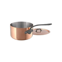 Mauviel M'150c Copper Saucepan with Lid - Discover Gourmet