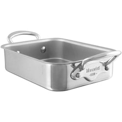 Mauviel+M%27Cook+Mini+Stainless+Steel+Rectangular+Roasting+Pan+-+Discover+Gourmet