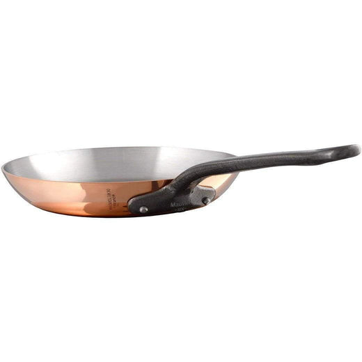 Mauviel M'250c Copper and Stainless Steel Round Frying Pan - Discover Gourmet