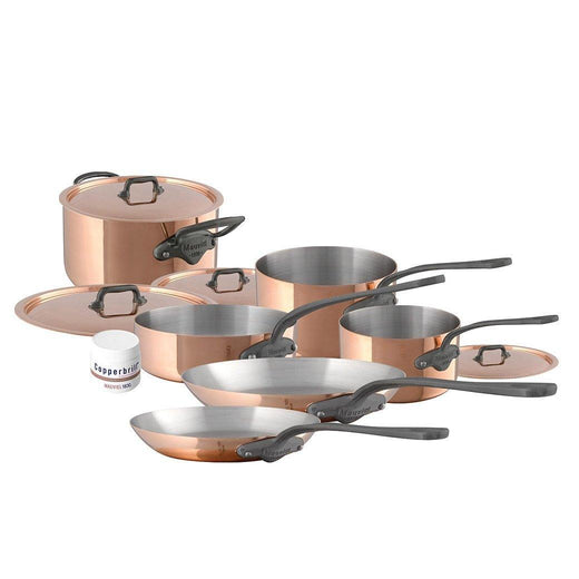 Mauviel M'150c 10-Piece Copper Cookware Set - Discover Gourmet