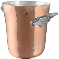 Mauviel M'30 Hammered Copper Ice Bucket - 5.13″ - Discover Gourmet