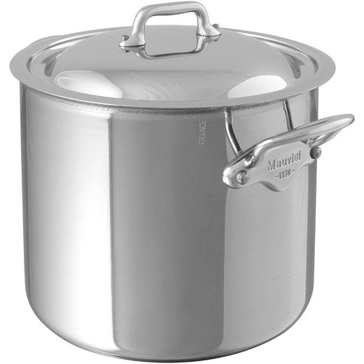 Mauviel M'Cook Stockpot with Lid - 9.9qt. - Discover Gourmet