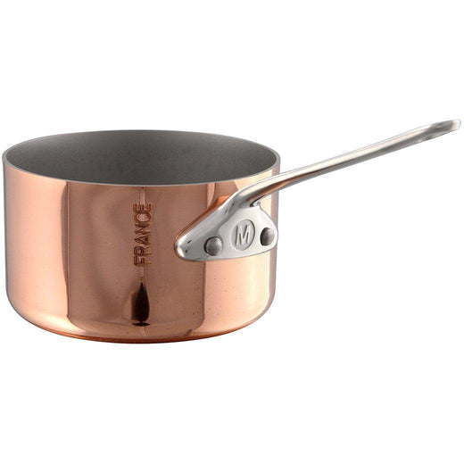 Mauviel M'Heritage Mini Copper Small Saucepan - 2.8″ - Discover Gourmet