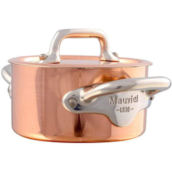 Mauviel+M%27Heritage+Mini+Copper+Cocotte+with+Lid+-+Discover+Gourmet