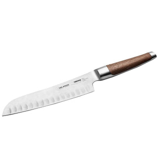 Carl Mertens Foreman 7″ Hollow Edge Santoku Knife - Discover Gourmet