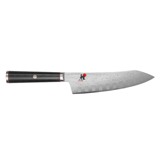 Miyabi Kaizen Hollow Edge Rocking Santoku Knife - 7″ - Discover Gourmet