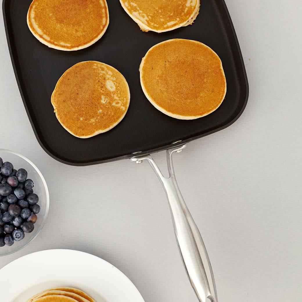 Scanpan Professional Griddle, 11" x 11" Discover Gourmet