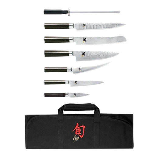 Shun Classic 8 Piece Knife Student Set - Discover Gourmet