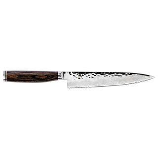 Shun Premier Serrated Utility Knife - 6.5″ - Discover Gourmet