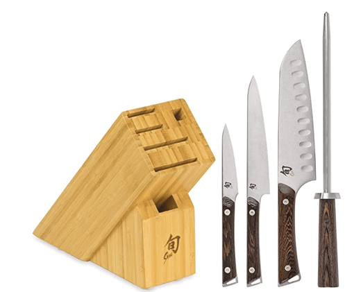 Shun Kanso 5-Piece Block Set - Discover Gourmet