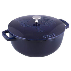 Staub+Cast+Iron+3.75-qt+Essential+French+Oven+Rooster+-+Discover+Gourmet