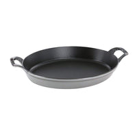 Staub Cast Iron 14.5″ X 11.2″ Oval Baking Dish - Discover Gourmet