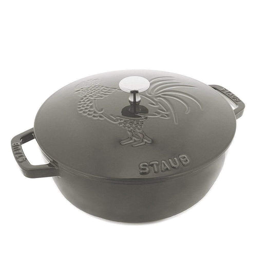 Staub Cast Iron 3.75-qt Essential French Oven Rooster - Discover Gourmet